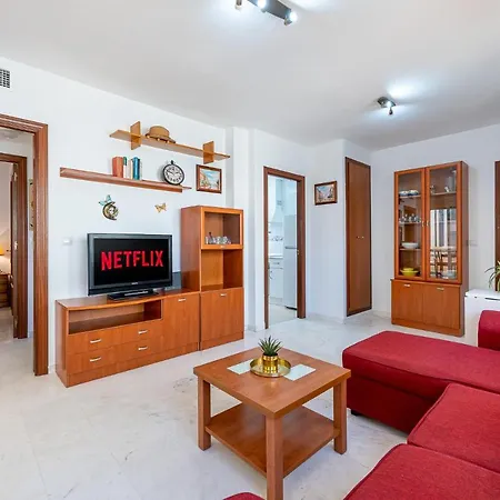 797 Rentals- Apartamento En La Carihuela A 1 Min De La Playa * 托雷莫利诺斯